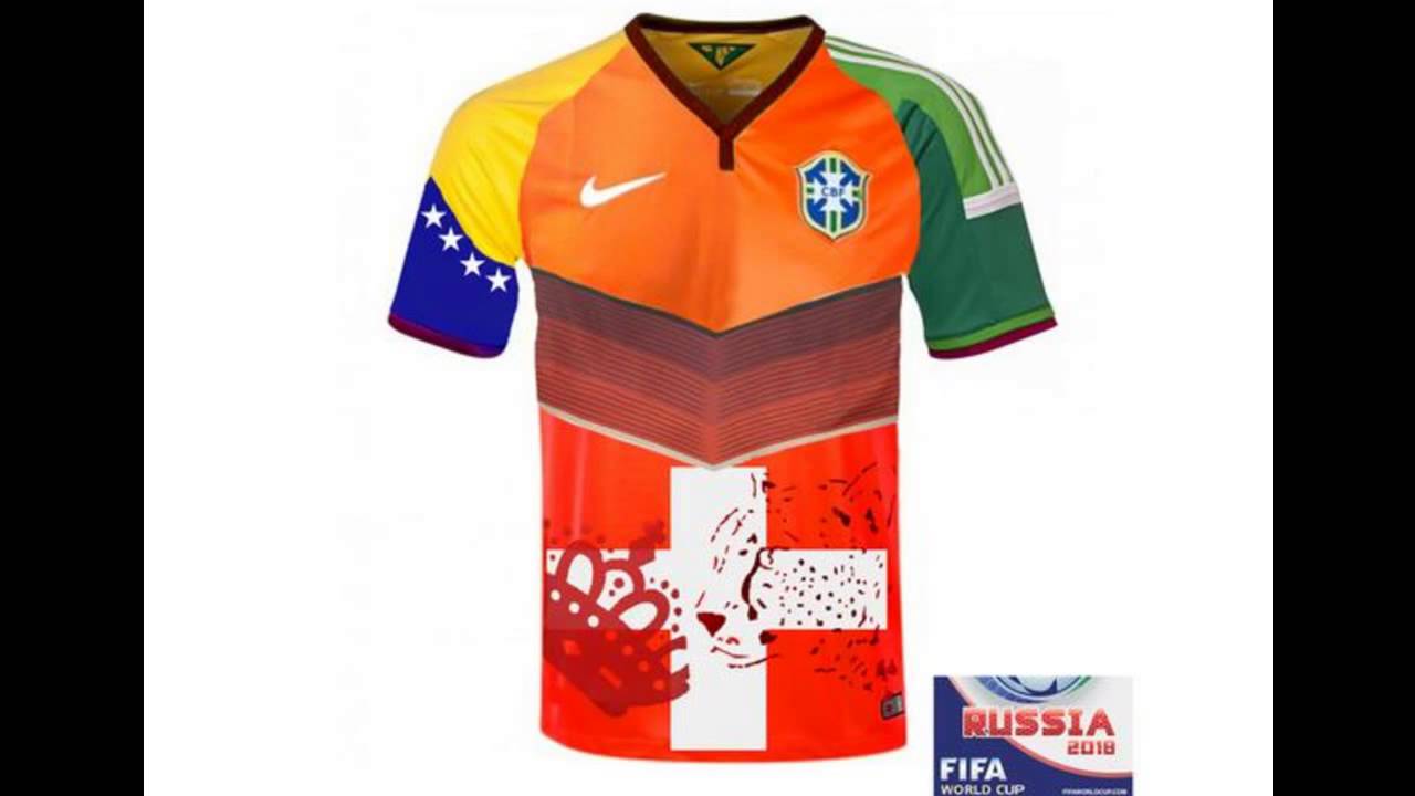 Camisetas Mundial Rusia 2018