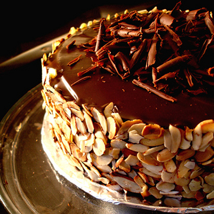 torta chocolate con almendras 2