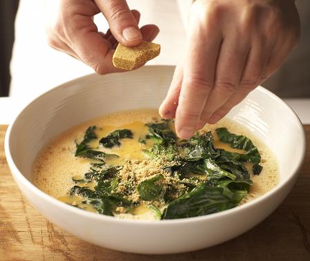 tortilla de espinaca