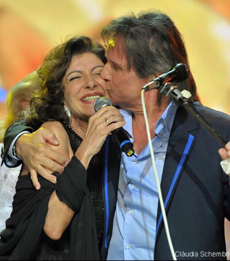 Roberto Carlos y Marília Pêra