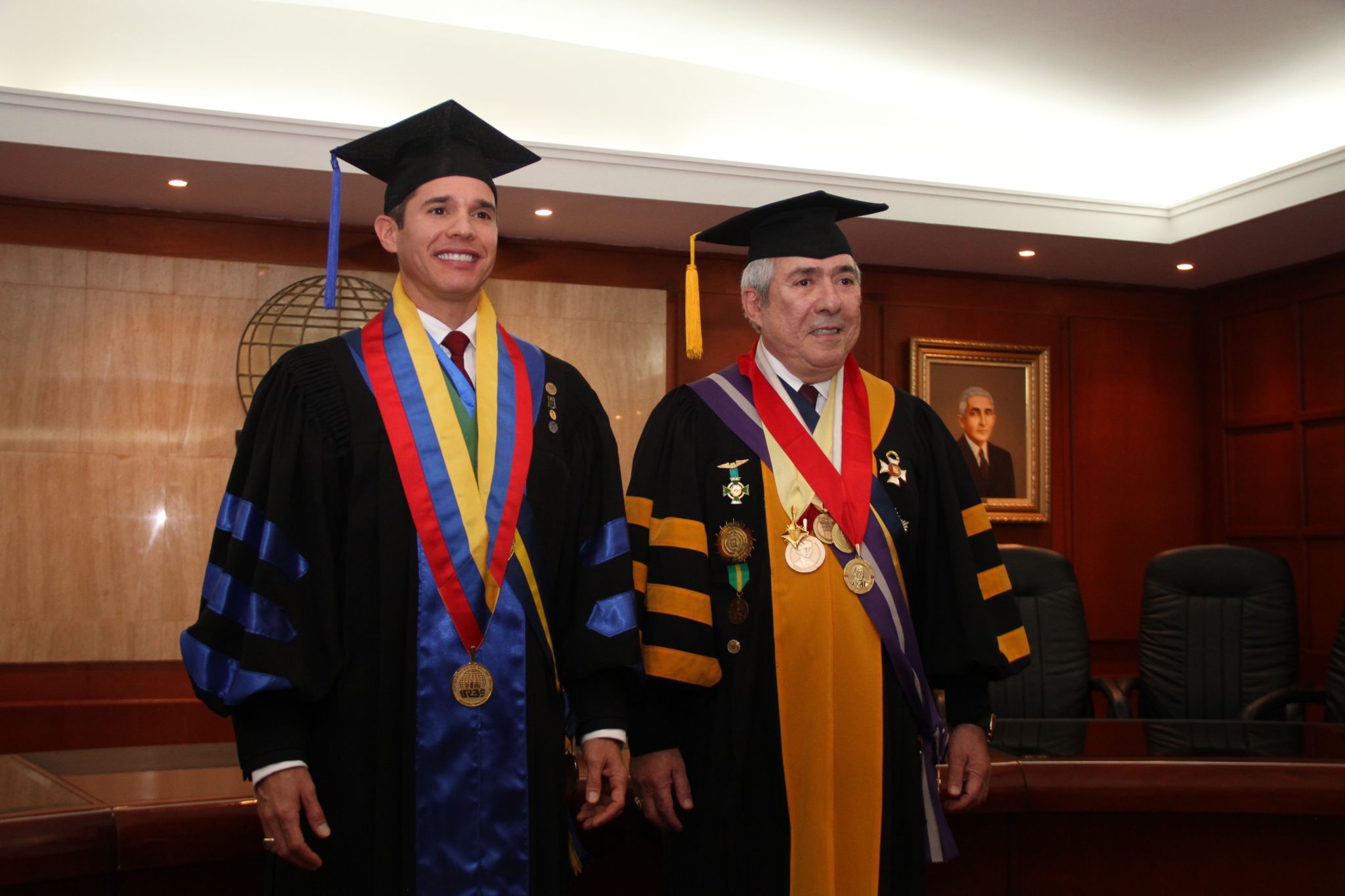 Oscar Belloso Medina y su hijo Oscar Belloso Vargas