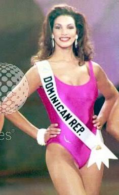 Candy Lara fue finalista en el Miss Universo 1995.