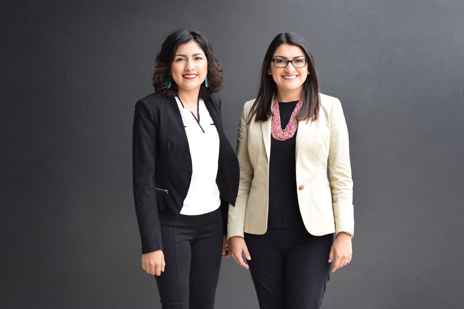 Lorena Tule y Viridiana Carrizales