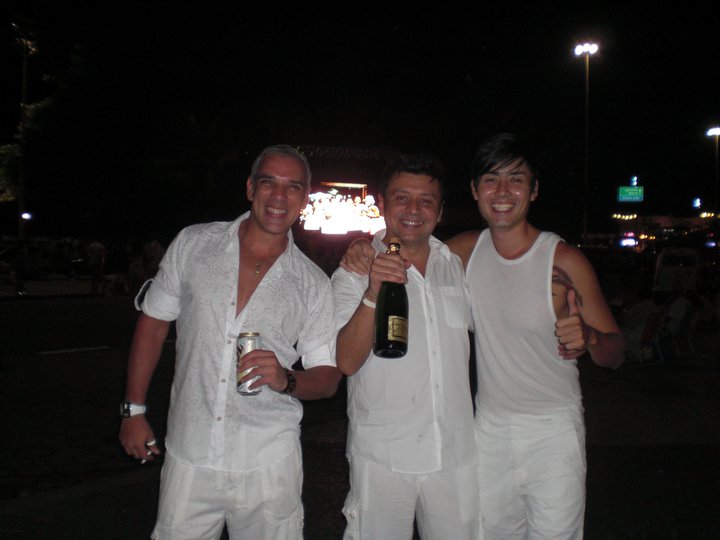 Reveillon con mis amigos