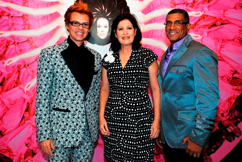 Sócrates Mckinney, Mirka Morales y Fidel López.