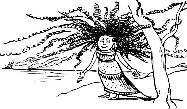 Fior muchacha desgrenada