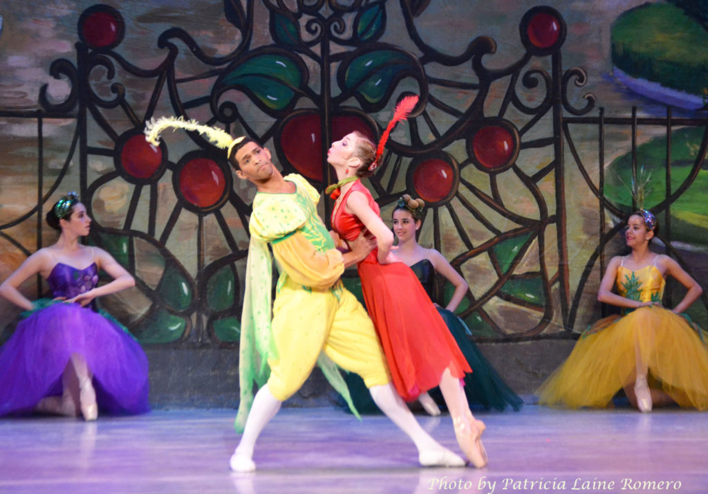 El limón y la cereza en una participación.