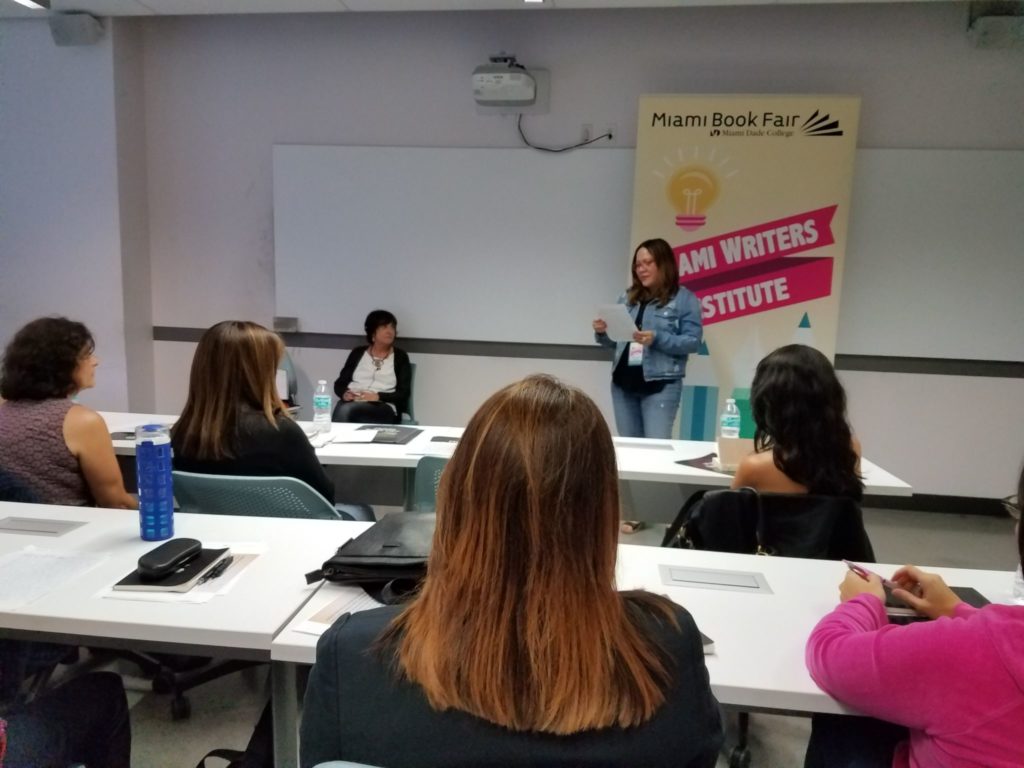 Durante una intervención.