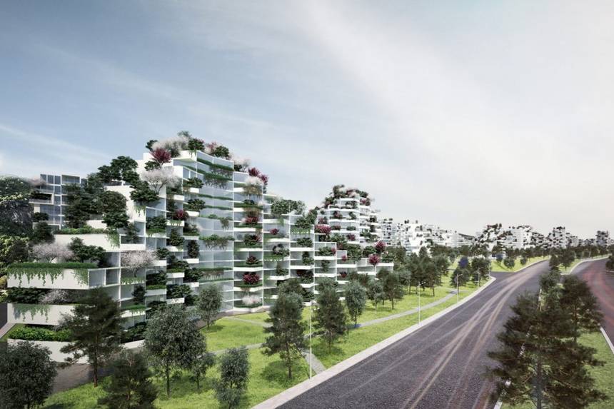 China construye la primera ciudad forestal del mundo