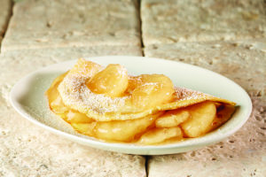 Crepes de manzana