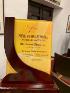 Pen Club de Puerto Rico premia a Waldemar Hermina 