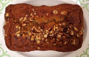 Pan de plátano bajo en azúcar