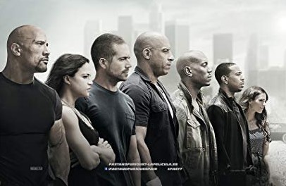 ¿Cuáles son las 9 mejores películas de "Rápidos y Furiosos"?