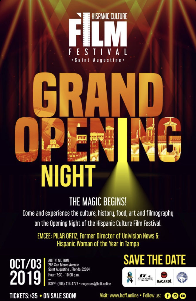 San Agustín hace historia organizando el primer Festival de Cine Hispano en los Estados Unidos