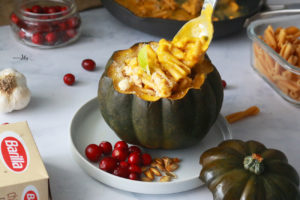 Casarecce de Garbanzos en Calabaza para una cena de Acción de Gracias especial